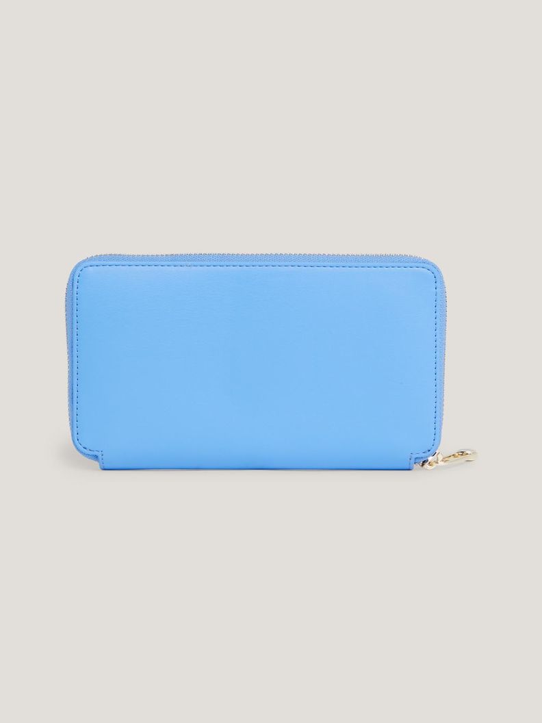 Billetera Iconic Con Cierre Celeste Tommy Hilfiger-1