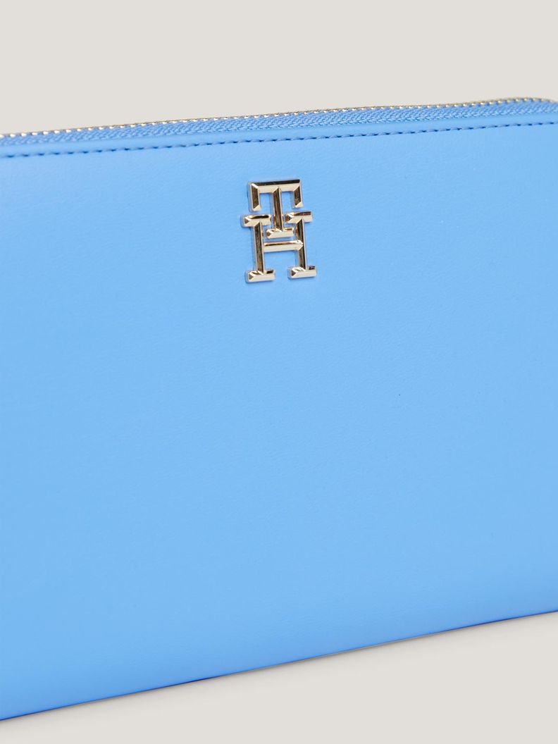 Billetera Iconic Con Cierre Celeste Tommy Hilfiger-2