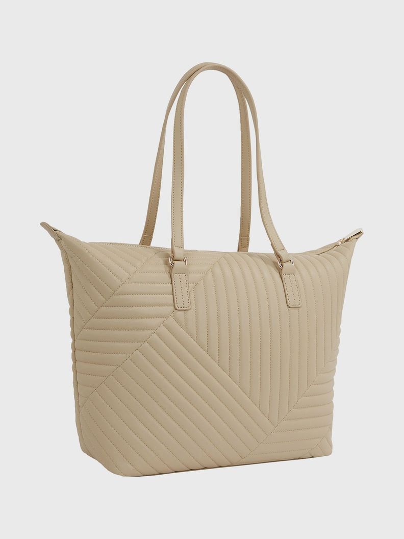 Tote Poppy Reform Con Logo Beige Tommy Hilfiger-4