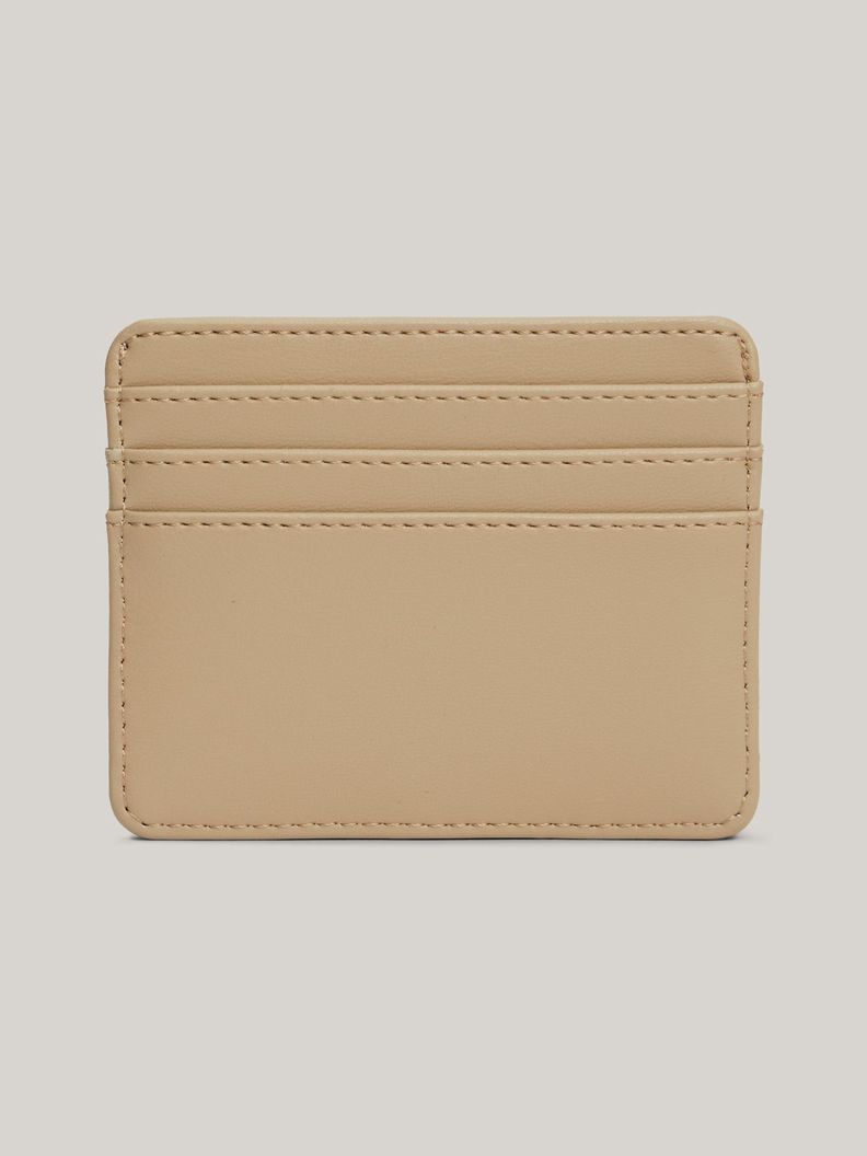 Tarjetero Con Logo Monogram Beige Tommy Hilfiger-1