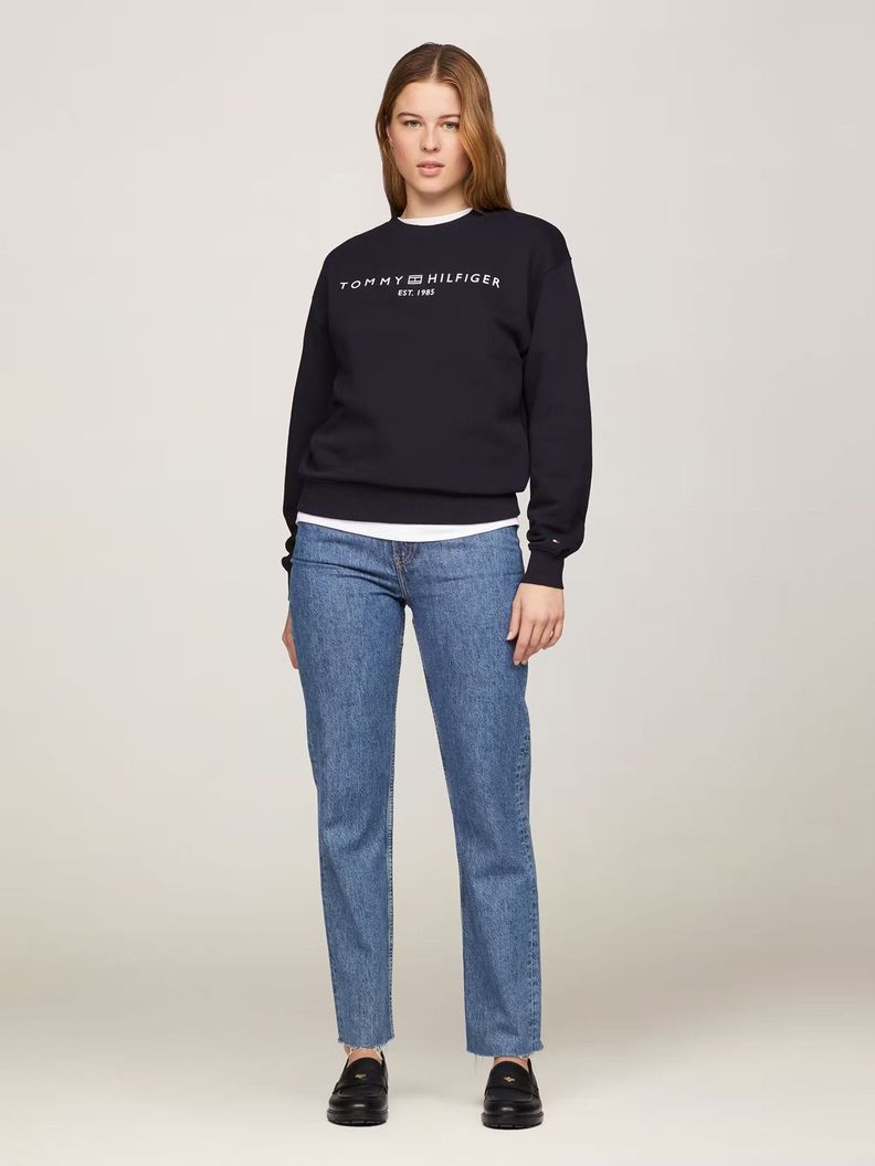 Polerón Modern Con Logo Azul DW5 Tommy Hilfiger-1