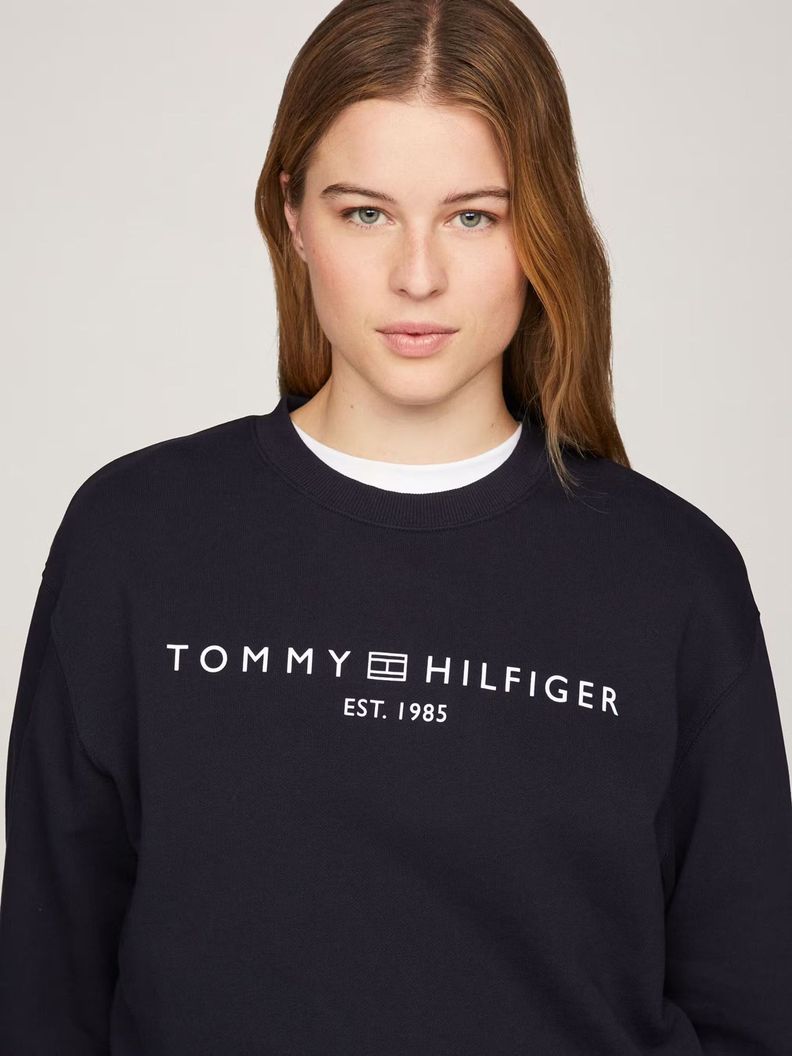 Polerón Modern Con Logo Azul DW5 Tommy Hilfiger-3