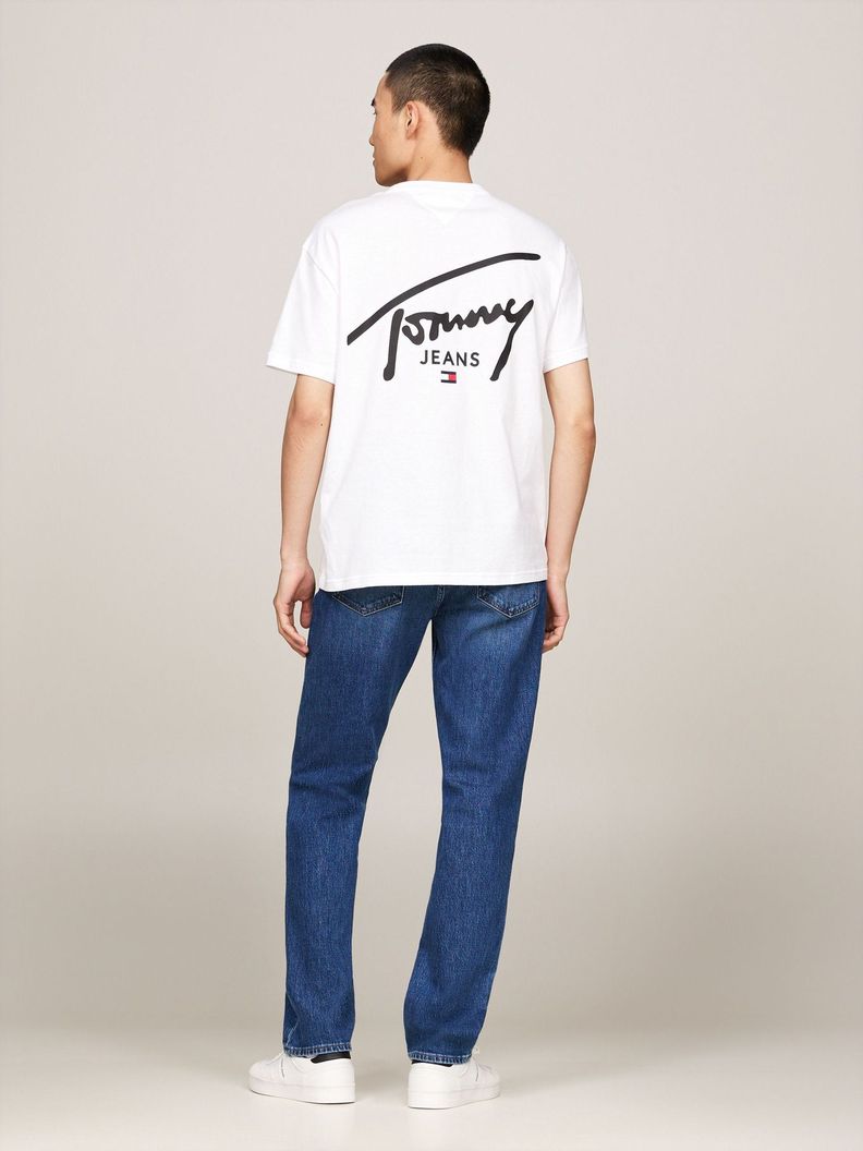 Polera Con Logo Signature Blanco Tommy Jeans-2