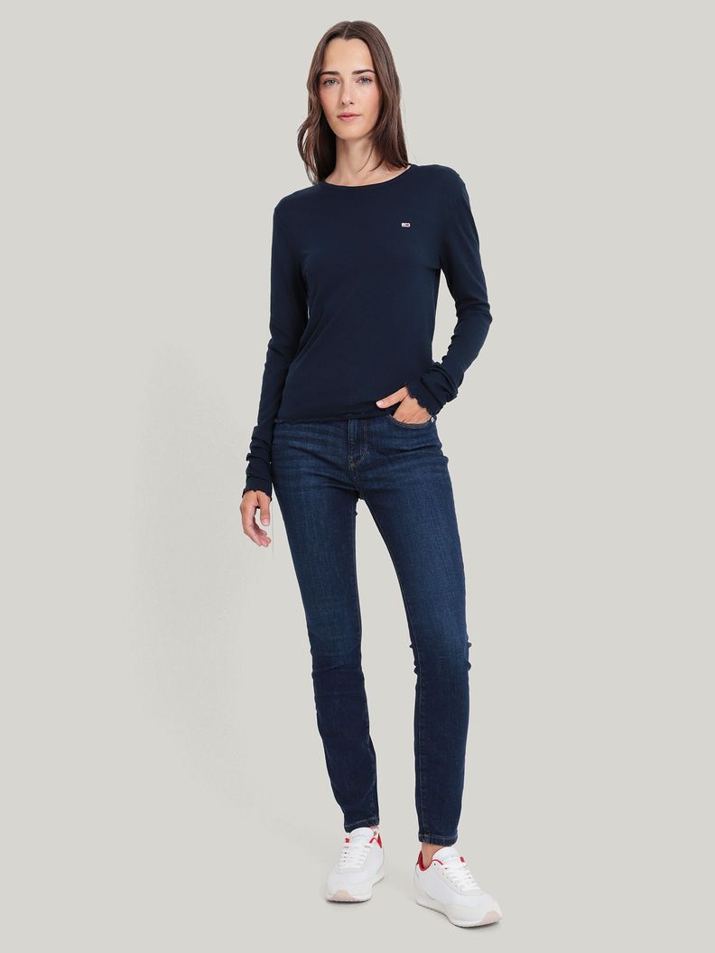 Jeans Im Como Skinny Fit Azul Tommy Hilfiger-0