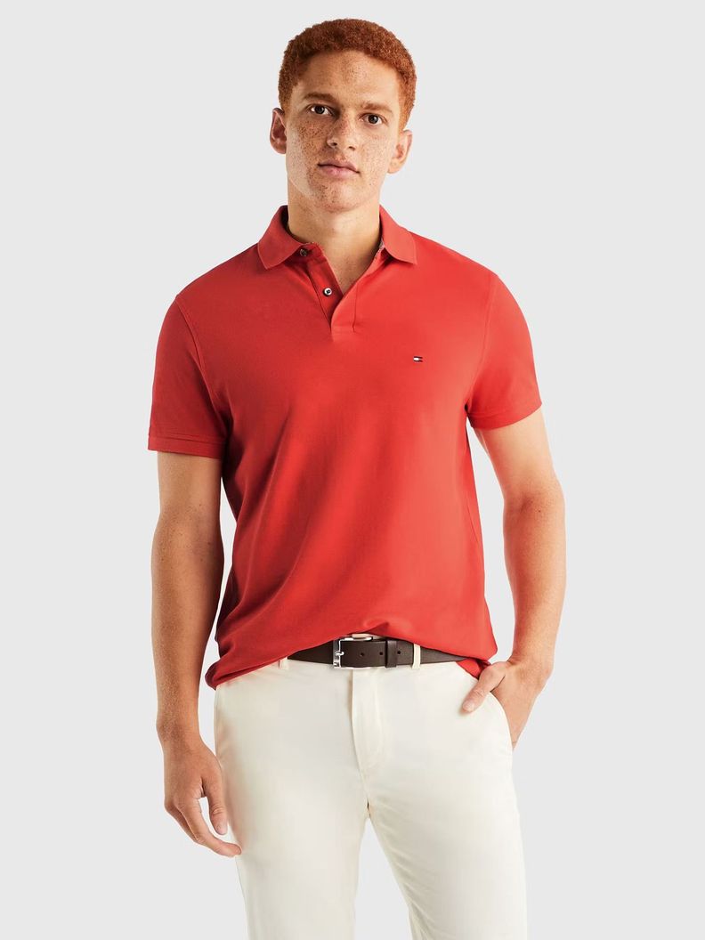 Polo Im 1985 Regular Fit Rojo Tommy Hilfiger-0