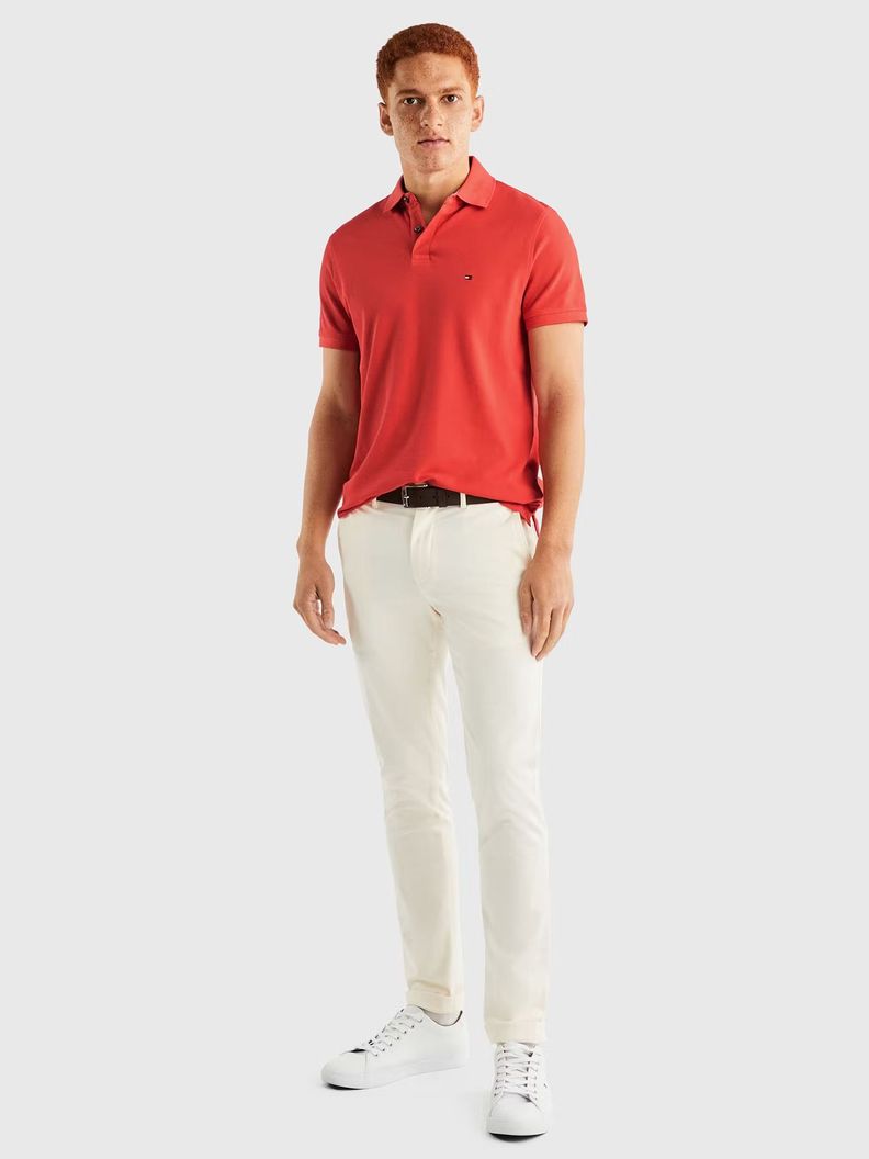 Polo Im 1985 Regular Fit Rojo Tommy Hilfiger-1