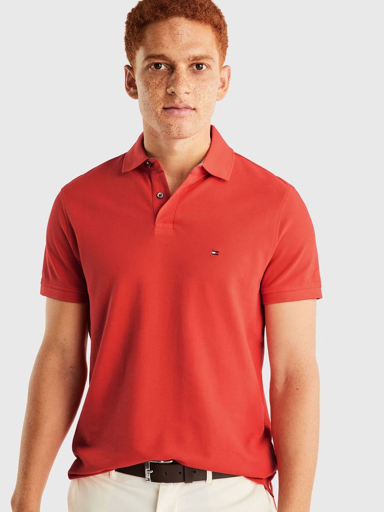Polo Im 1985 Regular Fit Rojo Tommy Hilfiger-3