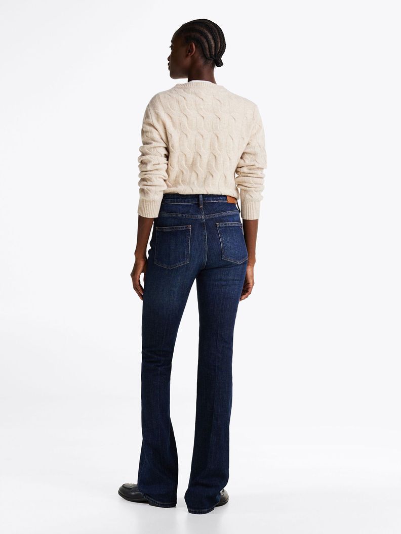 Jeans Bootcut De Talle Medio Azul Tommy Hilfiger-2