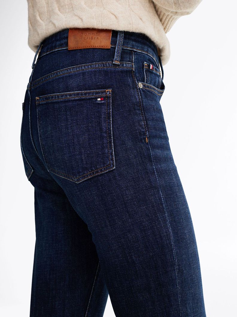 Jeans Bootcut De Talle Medio Azul Tommy Hilfiger-3