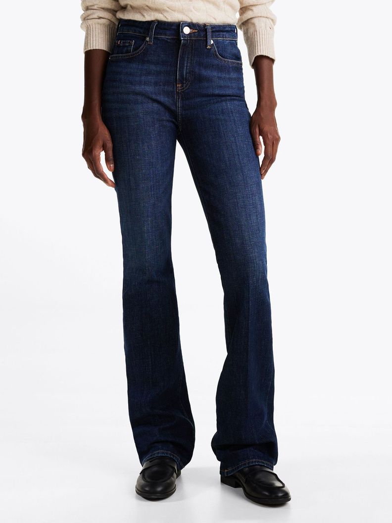 Jeans Bootcut De Talle Medio Azul Tommy Hilfiger-1