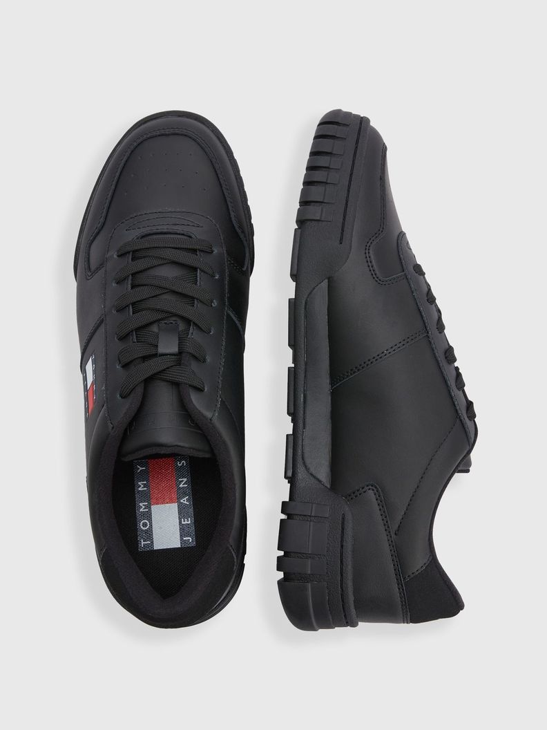 Zapatillas Retro De Cuero
 Negro Tommy Hilfiger-2