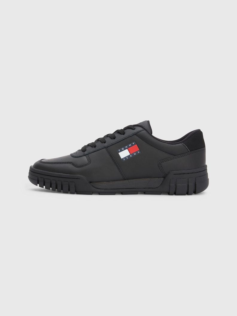 Zapatillas Retro De Cuero
 Negro Tommy Hilfiger-3