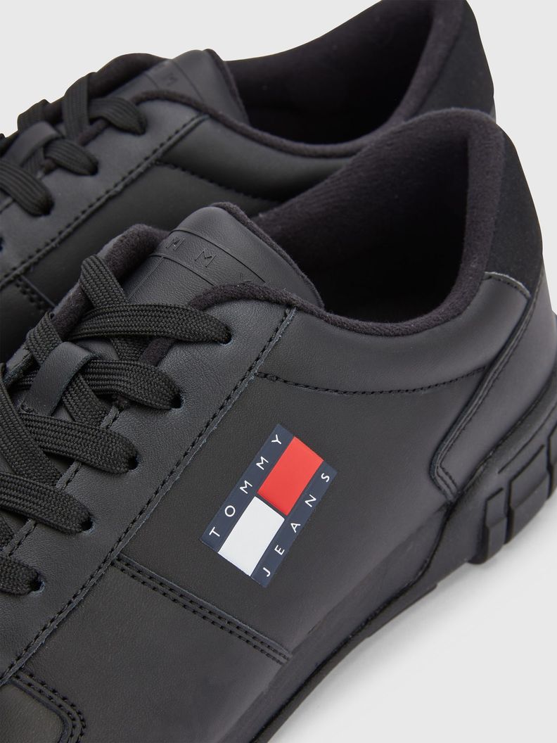 Zapatillas Retro De Cuero
 Negro Tommy Hilfiger-4