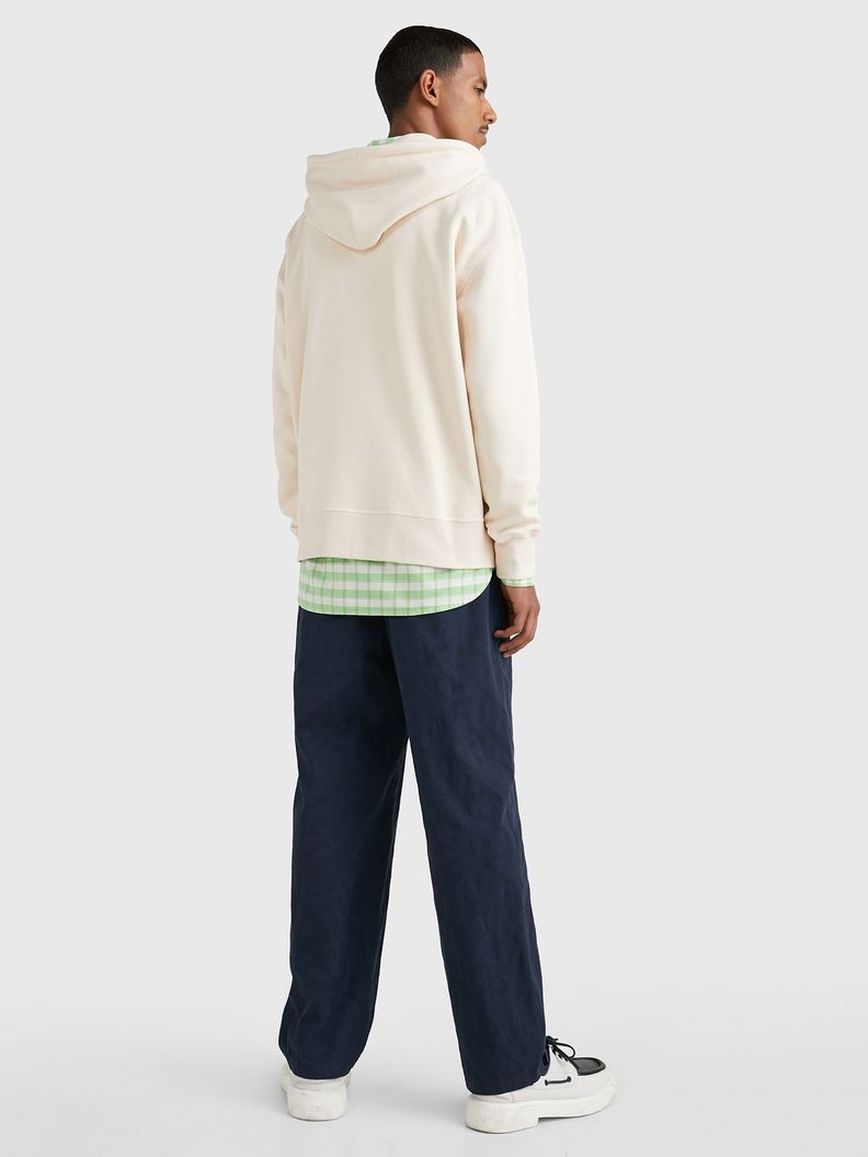 Polerón Sport Hoodie Logo Arqueado Beige Tommy Hilfiger-2