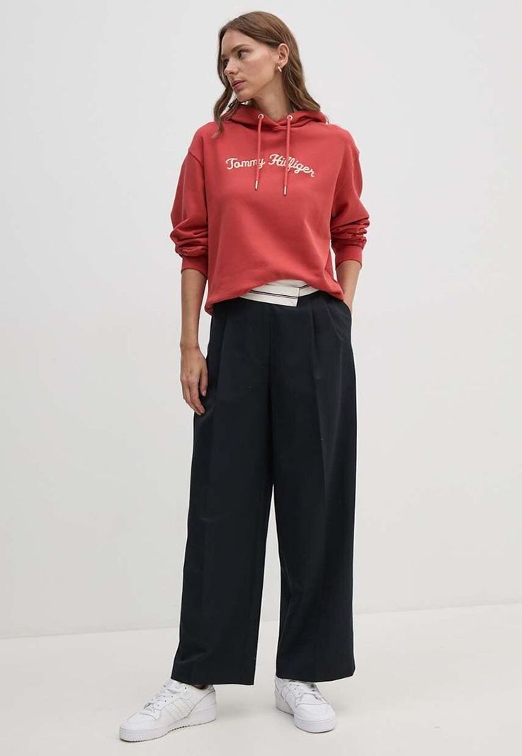 Polerón Hoodie Bordado Rojo XMO Tommy Hilfiger-1