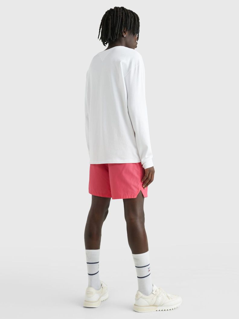 Polera Relaxed Universitaria Blanco Tommy Jeans-2