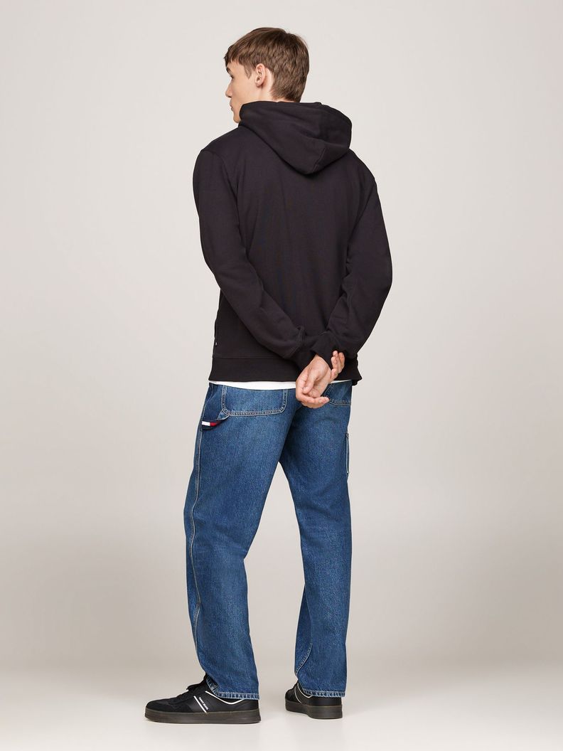 Polerón Hoodie Con Logo Graffiti Negro Tommy Hilfiger-2