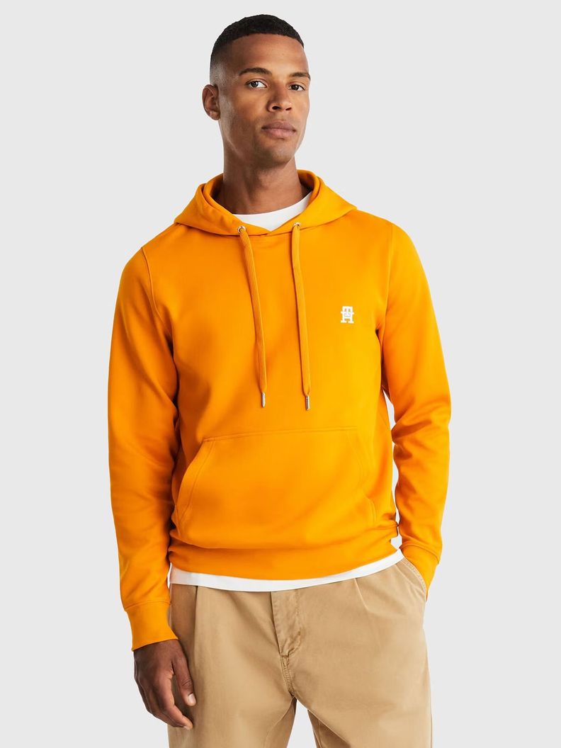 Polerón Hoodie Logo Monogram Naranjo Tommy Hilfiger-0