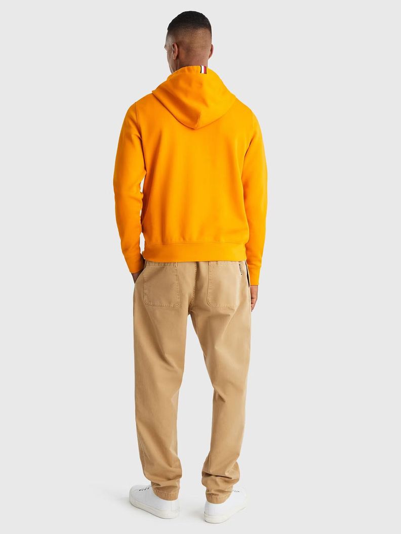 Polerón Hoodie Logo Monogram Naranjo Tommy Hilfiger-2
