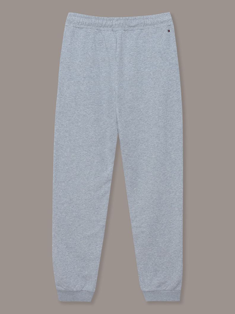 Joggers De Niña Terry Con Logo Gris Tommy Hilfiger-1