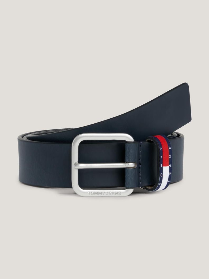 Cinturón Ryan Essential De Cuero Azul Tommy Hilfiger-0