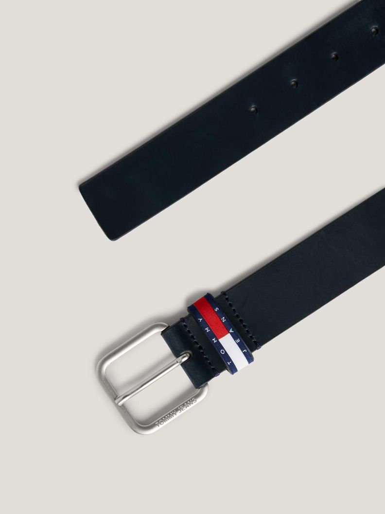 Cinturón Ryan Essential De Cuero Azul Tommy Hilfiger-1
