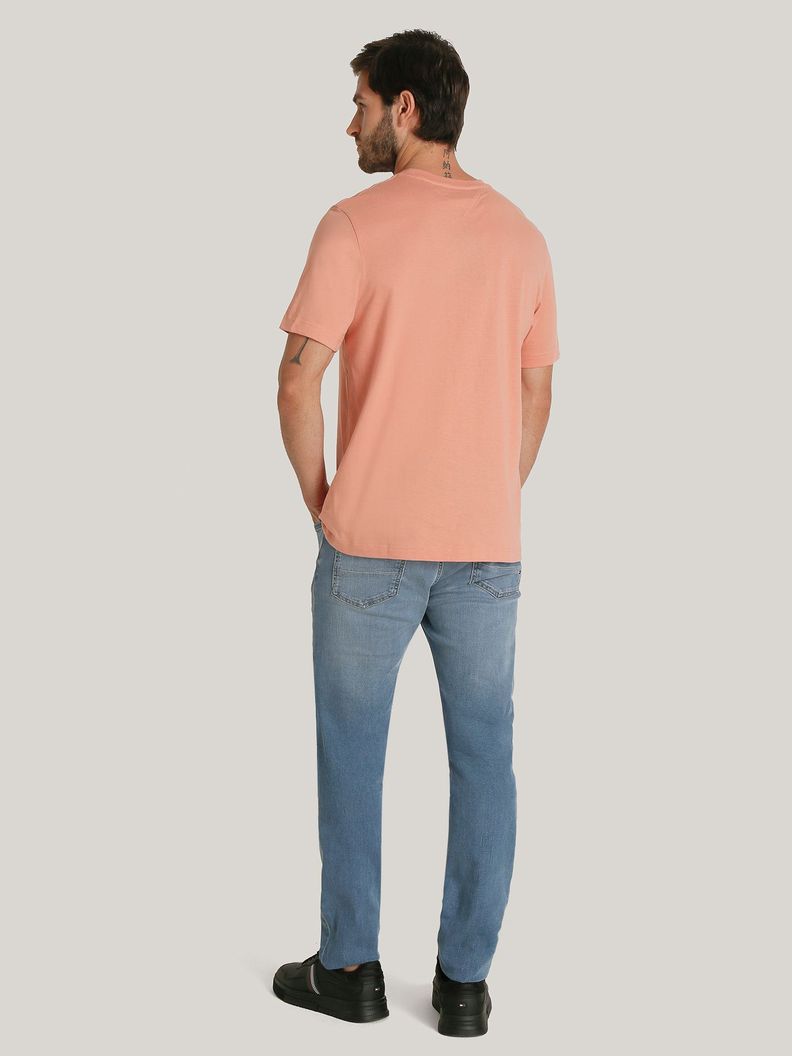 Polera Chest Insert Logo Rosado Tommy Hilfiger-2