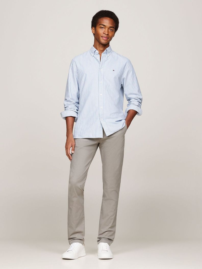 Pantalón Chino Bleecker Gris Tommy Hilfiger-0