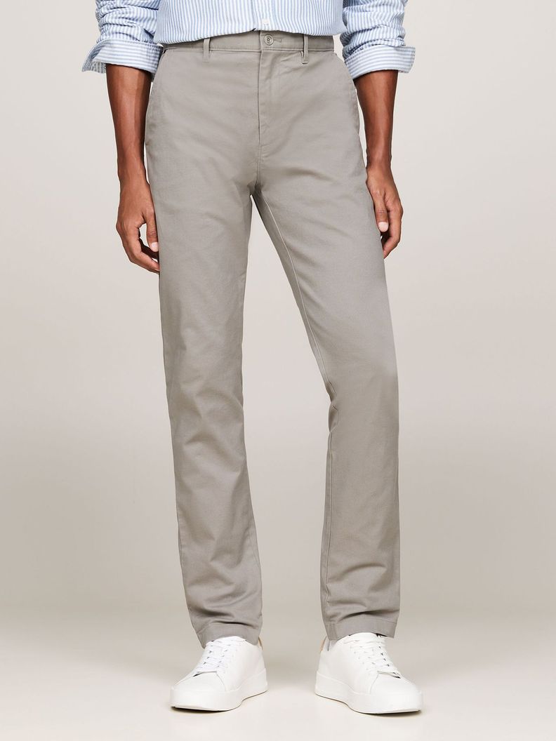 Pantalón Chino Bleecker Gris Tommy Hilfiger-1
