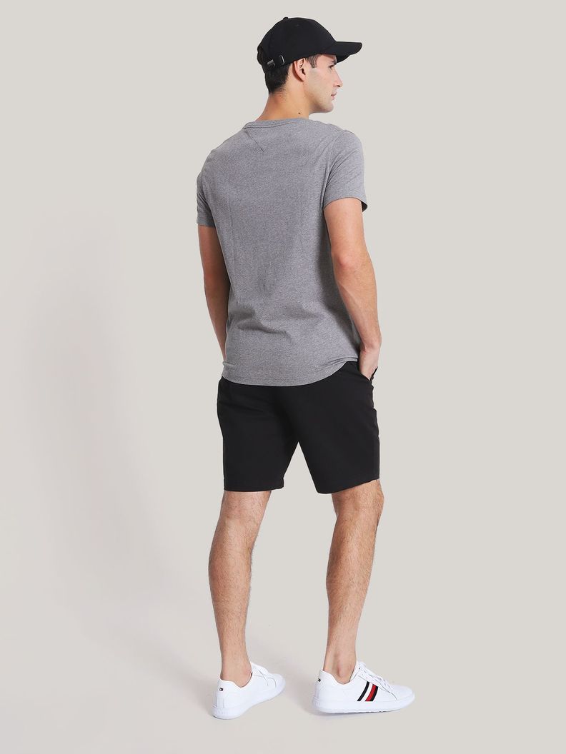 Polera Essential Cotton C-Neck Slim Fit Gris Tommy Hilfiger-2