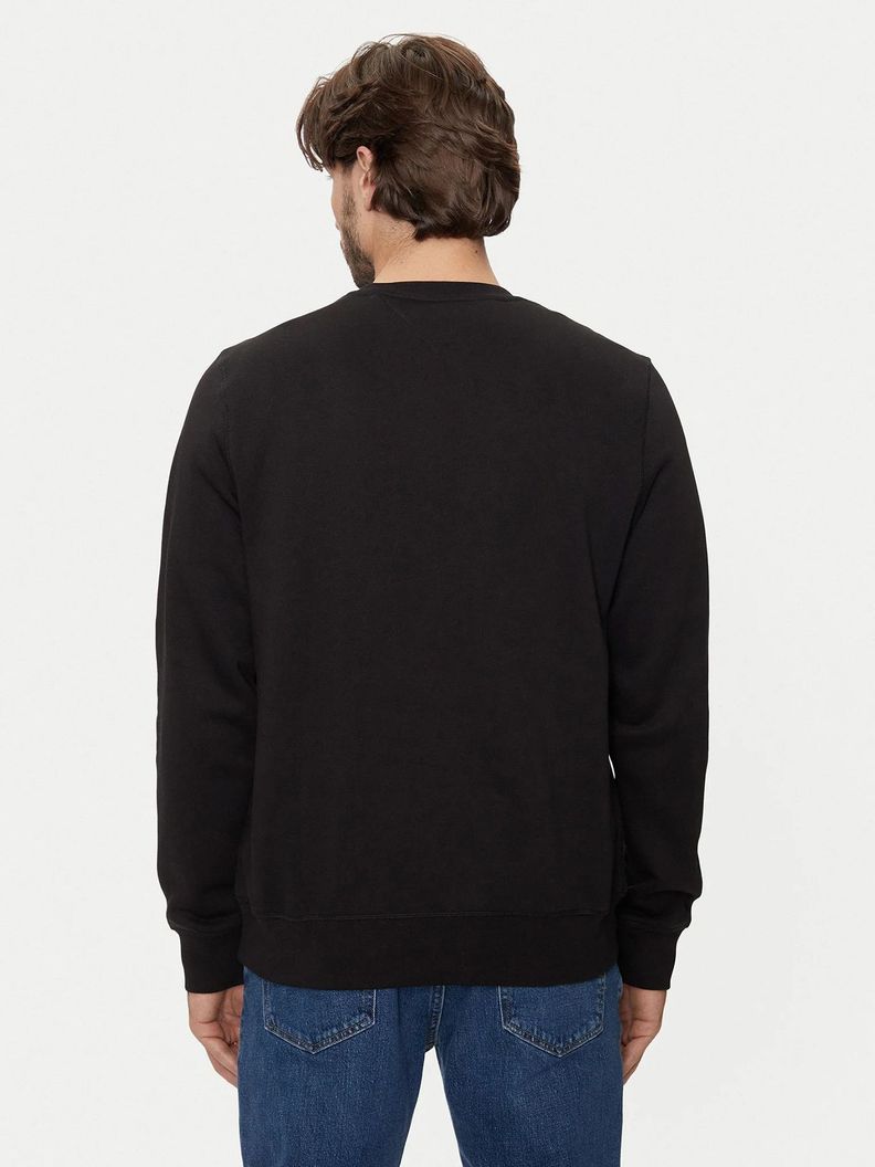 Polerón Stack Con Logo En Pecho Negro Tommy Hilfiger-2