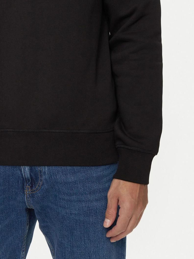 Polerón Stack Con Logo En Pecho Negro Tommy Hilfiger-4