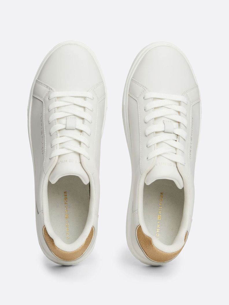 Zapatilla Detalle Metalizado Blanco Tommy Hilfiger-2