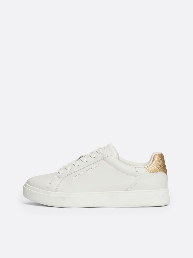 Zapatilla Detalle Metalizado Blanco Tommy Hilfiger-5
