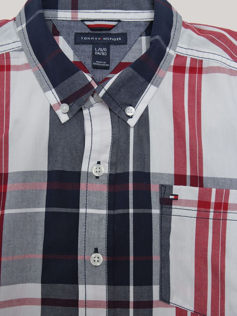 Camisa Niño Estampado Cuadros Multicolor Tommy Hilfiger-2