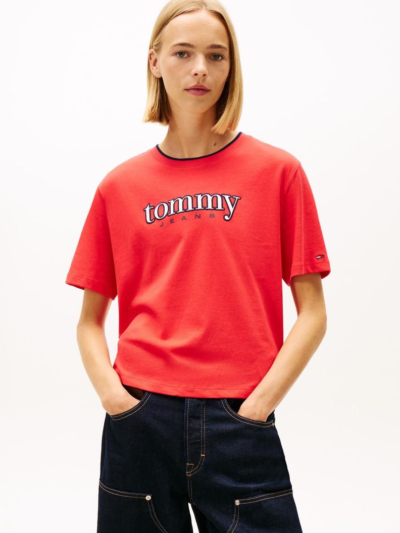 Polera Relaxed Con Logo