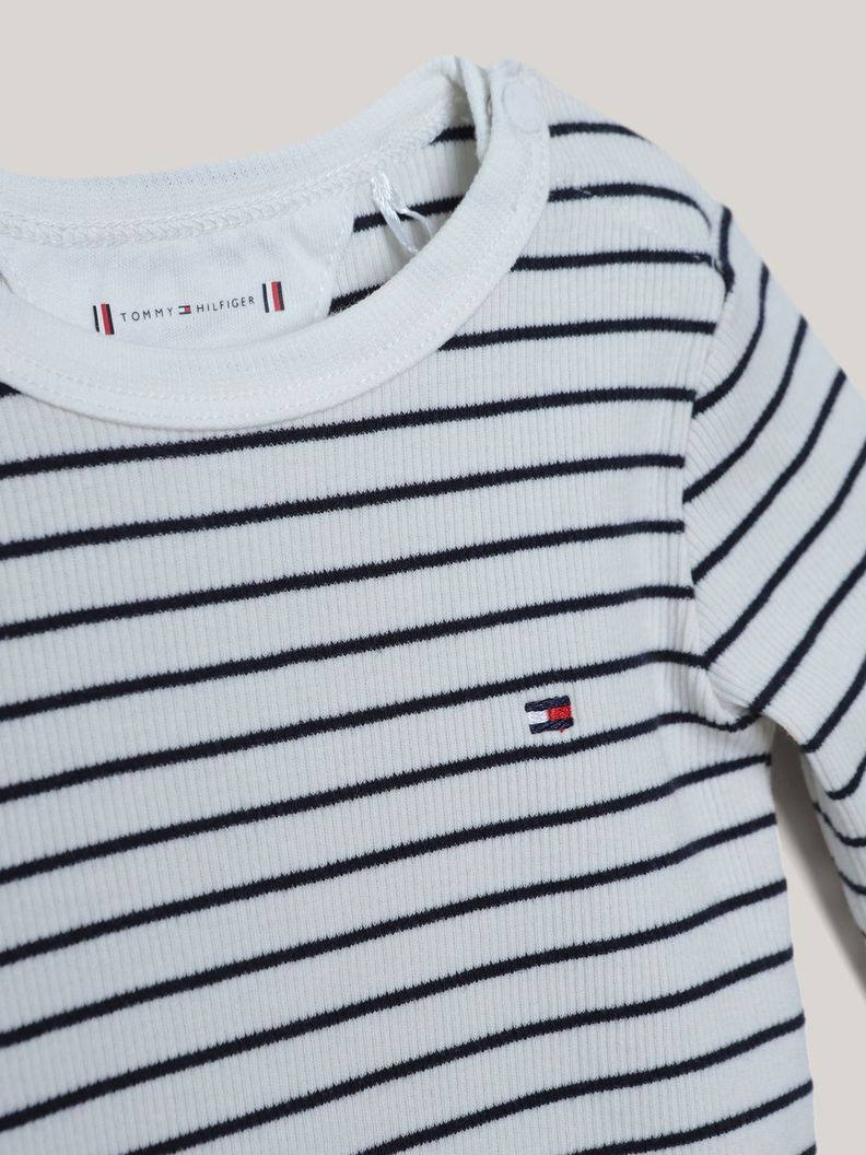 Set De 3 Piezas Para Bebe Blanco Tommy Hilfiger-3