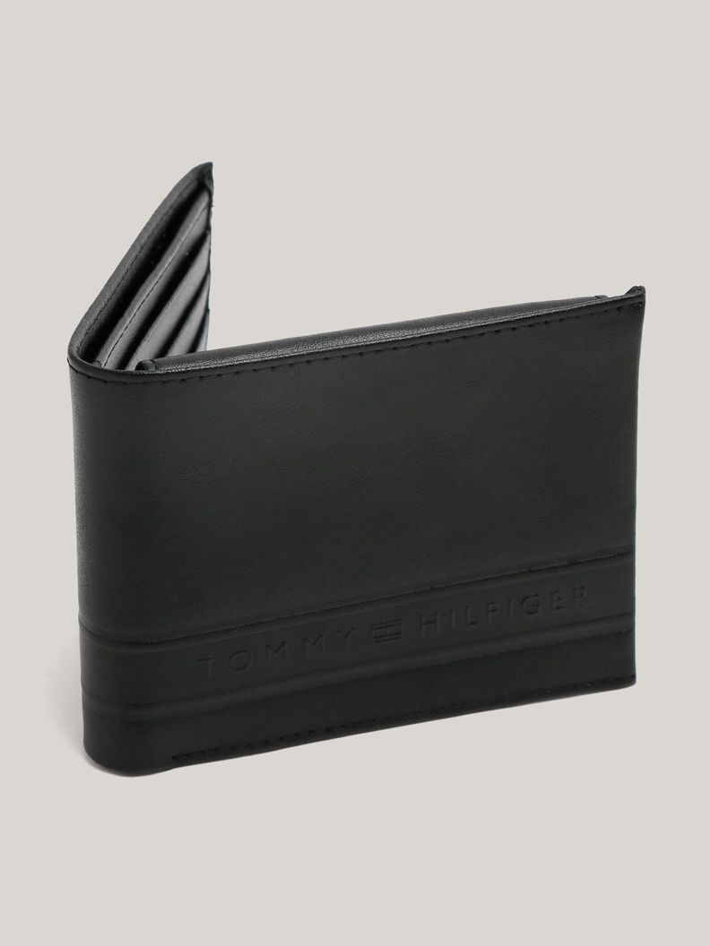 Billetera Con Logo Bordado Negro Tommy Hilfiger-2