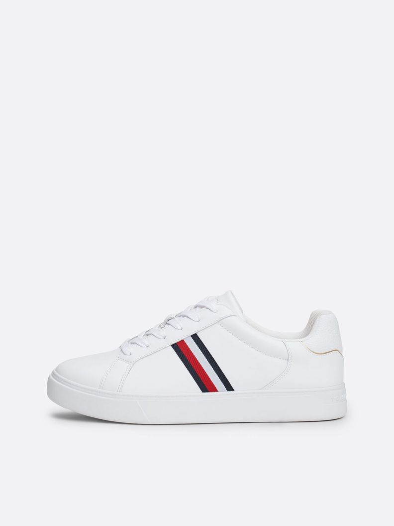 Zapatillas De Cuero Essential Blanco Tommy Hilfiger-5