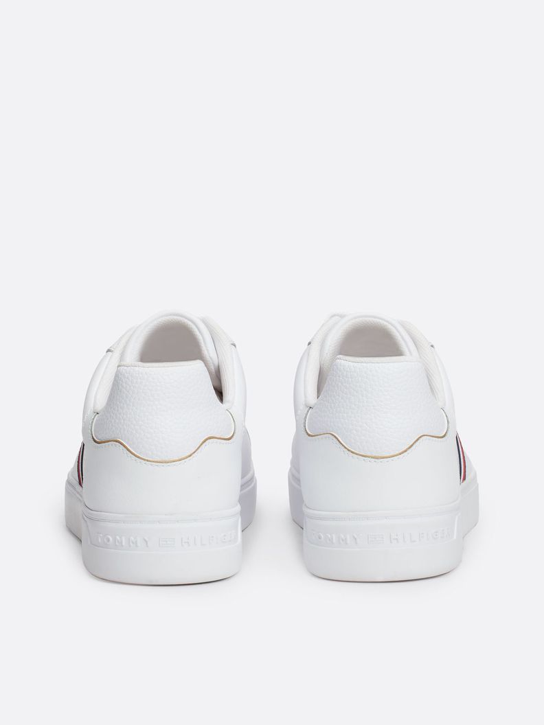 Zapatillas De Cuero Essential Blanco Tommy Hilfiger-7