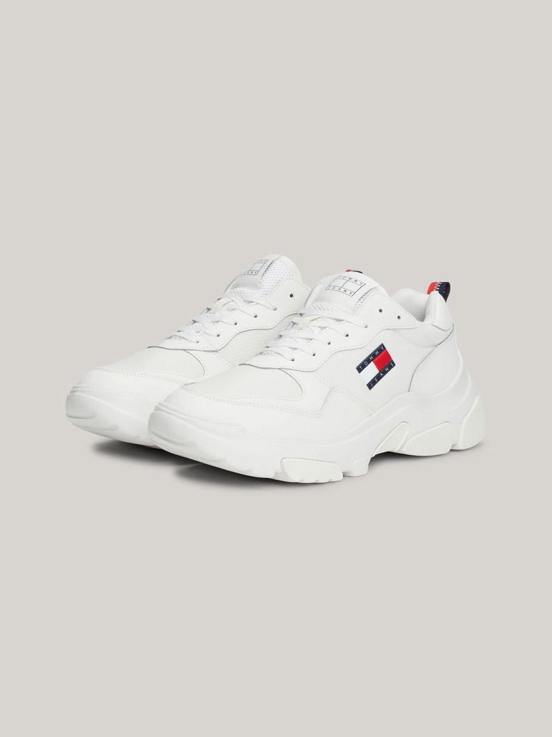 Zapatillas Lightweight Hybr Cuero Blanco Tommy Hilfiger-0