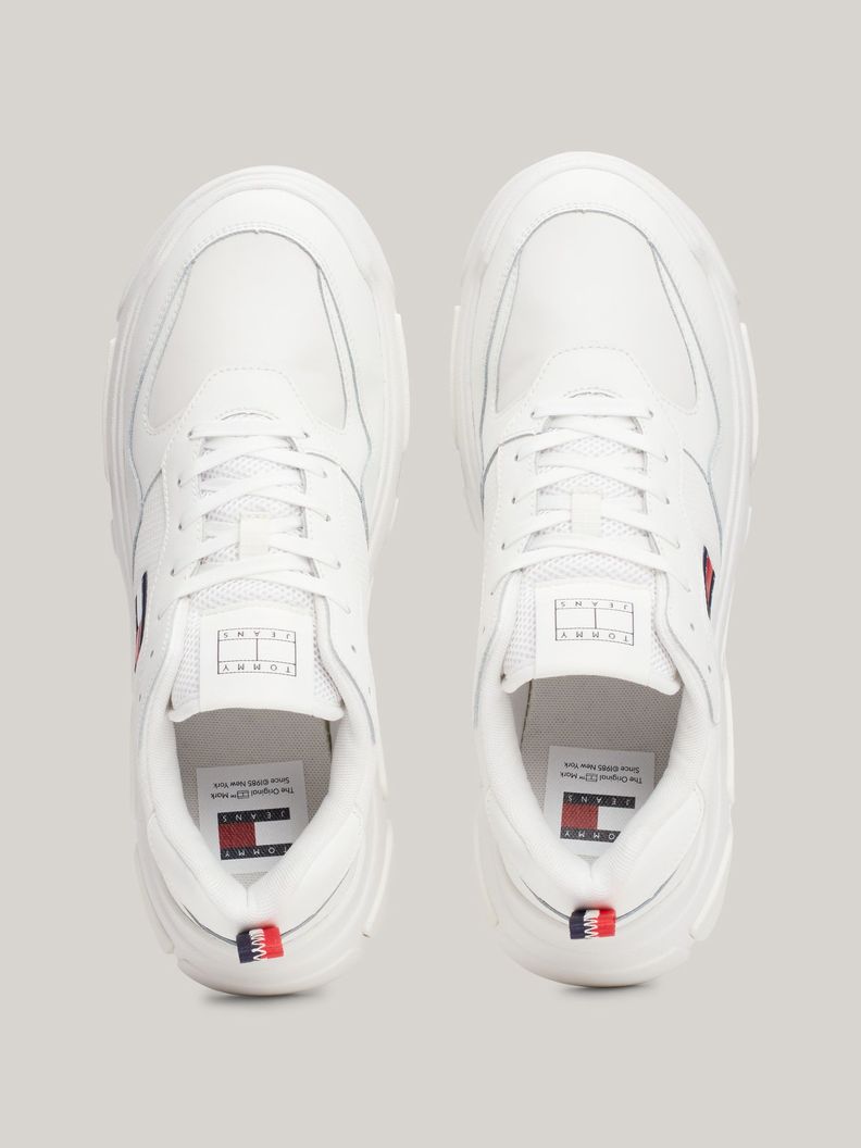 Zapatillas Lightweight Hybr Cuero Blanco Tommy Hilfiger-2