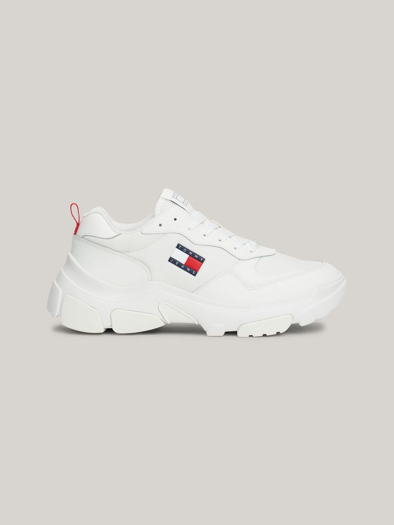 Zapatillas Lightweight Hybr Cuero Blanco Tommy Hilfiger-4