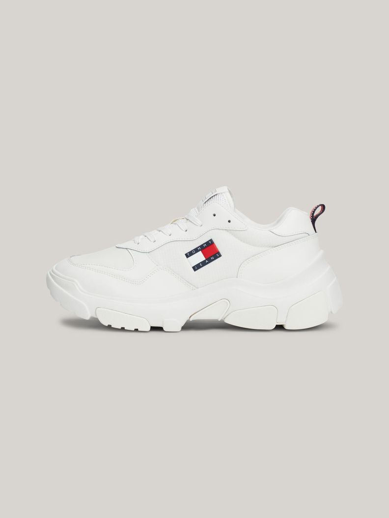 Zapatillas Lightweight Hybr Cuero Blanco Tommy Hilfiger-5