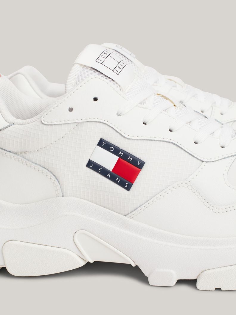 Zapatillas Lightweight Hybr Cuero Blanco Tommy Hilfiger-6