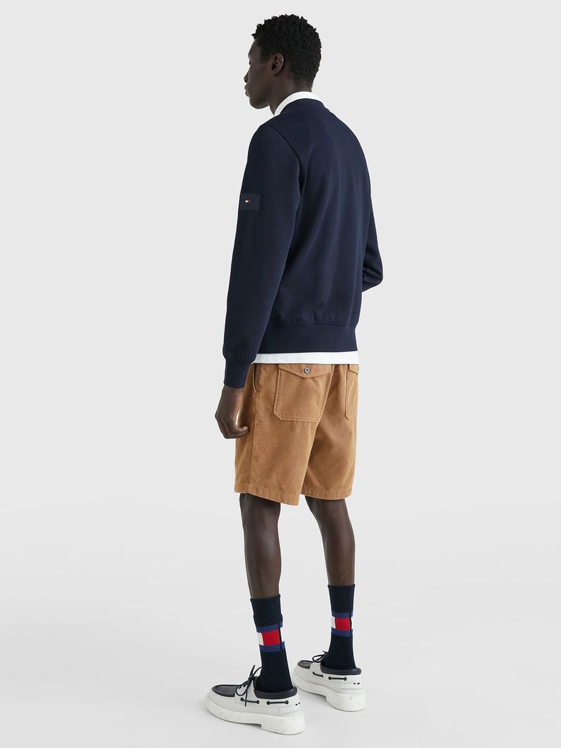 Polerón Flex Relaxed Logo Azul Tommy Hilfiger-2