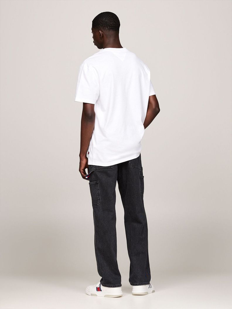 Polera New Classic Con Logo Blanco Tommy Jeans-2