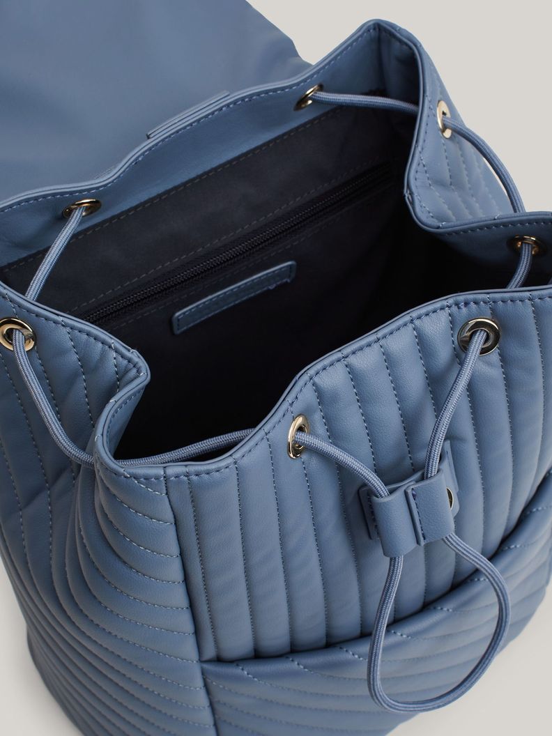 Mochila Poppy Reform Acolchada Celeste Tommy Hilfiger-3