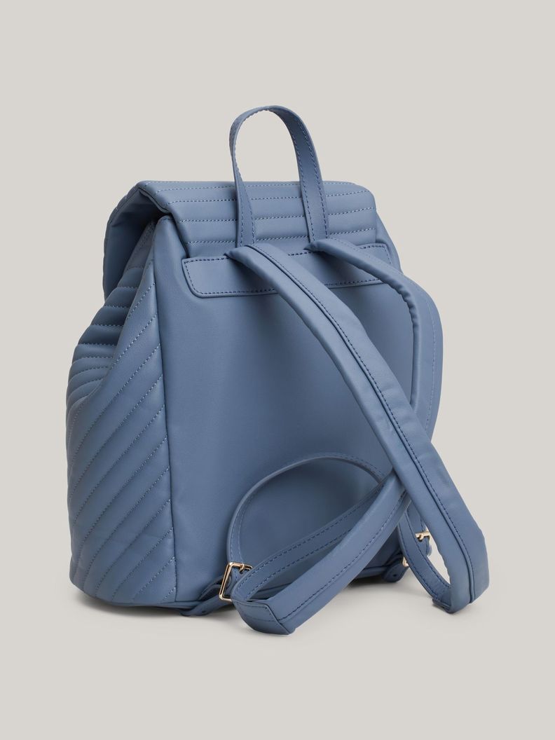 Mochila Poppy Reform Acolchada Celeste Tommy Hilfiger-4