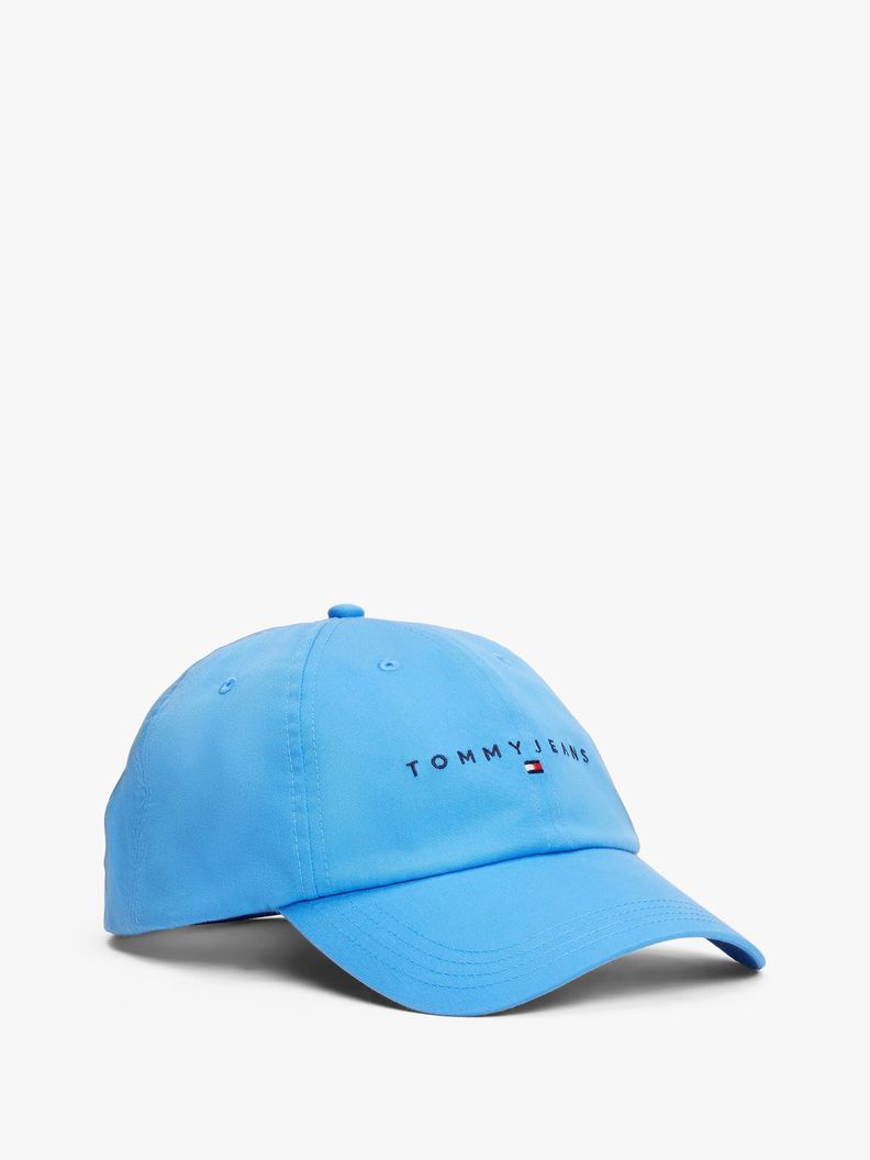 Jockey Linear Logo Bordado Celeste